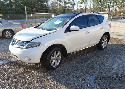 2009 Nissan Murano Sl z USA, uszkodzony, nr VIN JN8AZ18U99W022617